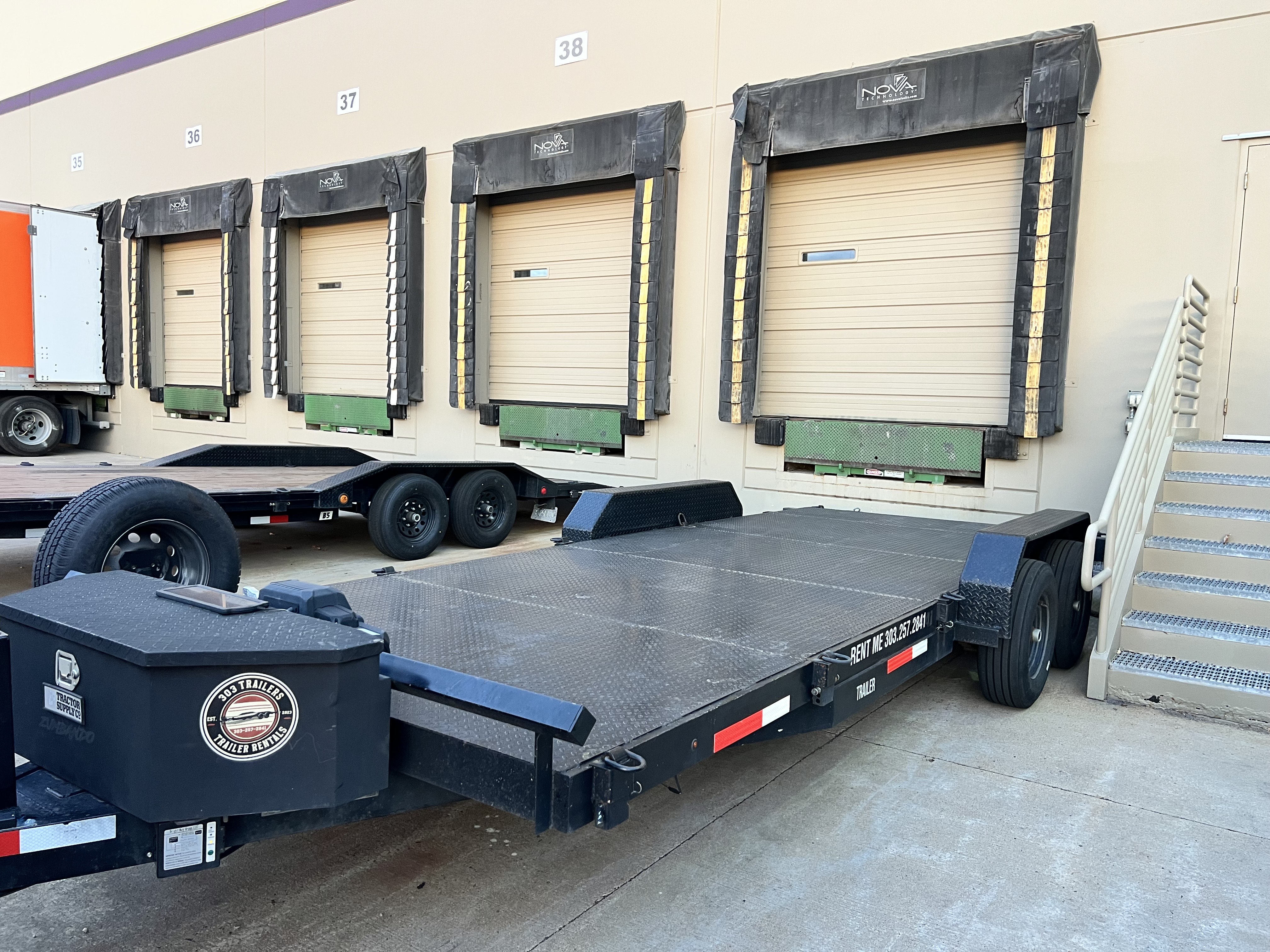 Car Hauler Trailers for rent in Aurora and Denver, Colorado - Perfect for transporting vehicles, equipment, and large items securely.